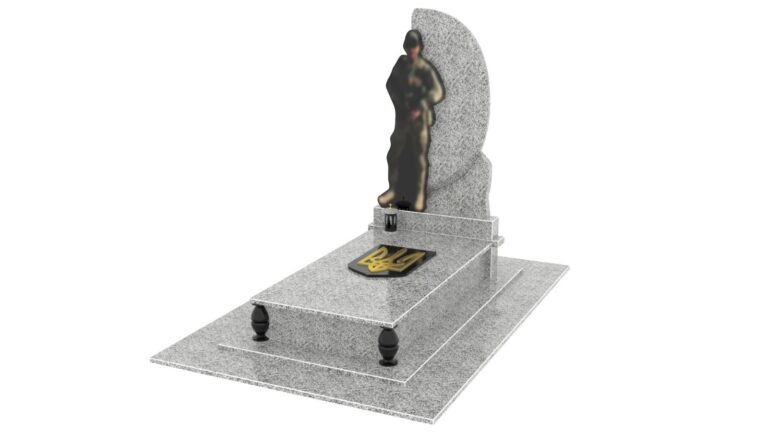 Гранитный памятник для воина М190 - Royal Stone